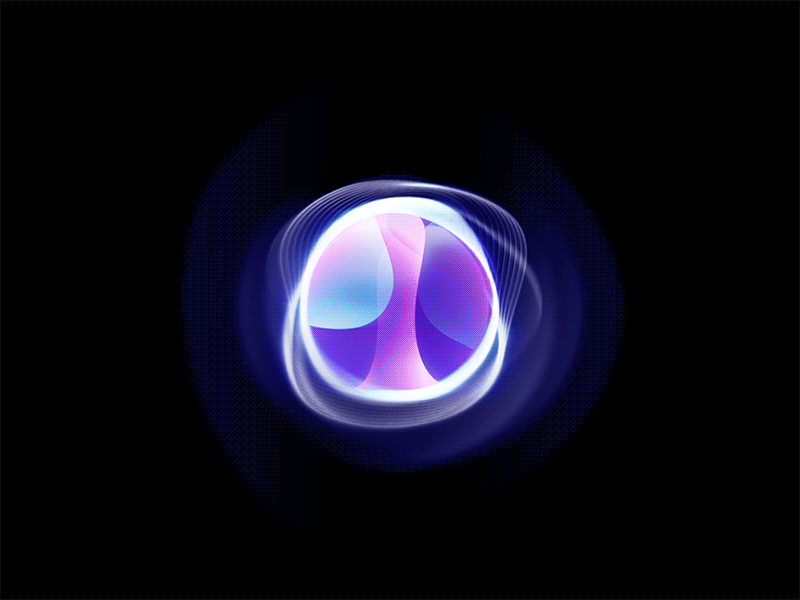 Glowing orb background